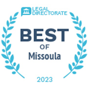 LEGAL DIRECTORATE | BEST OF MISSOULA | 2023